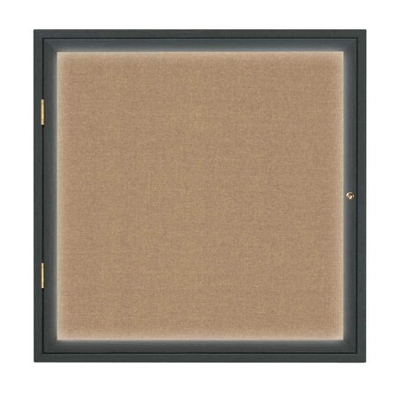 United Visual Products Board, 48x36, Satin/Black UVRDS48EZ-BLACK-SATIN